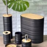 ⁦طقم حمام بيضاوي⁩ - الصورة ⁦3⁩