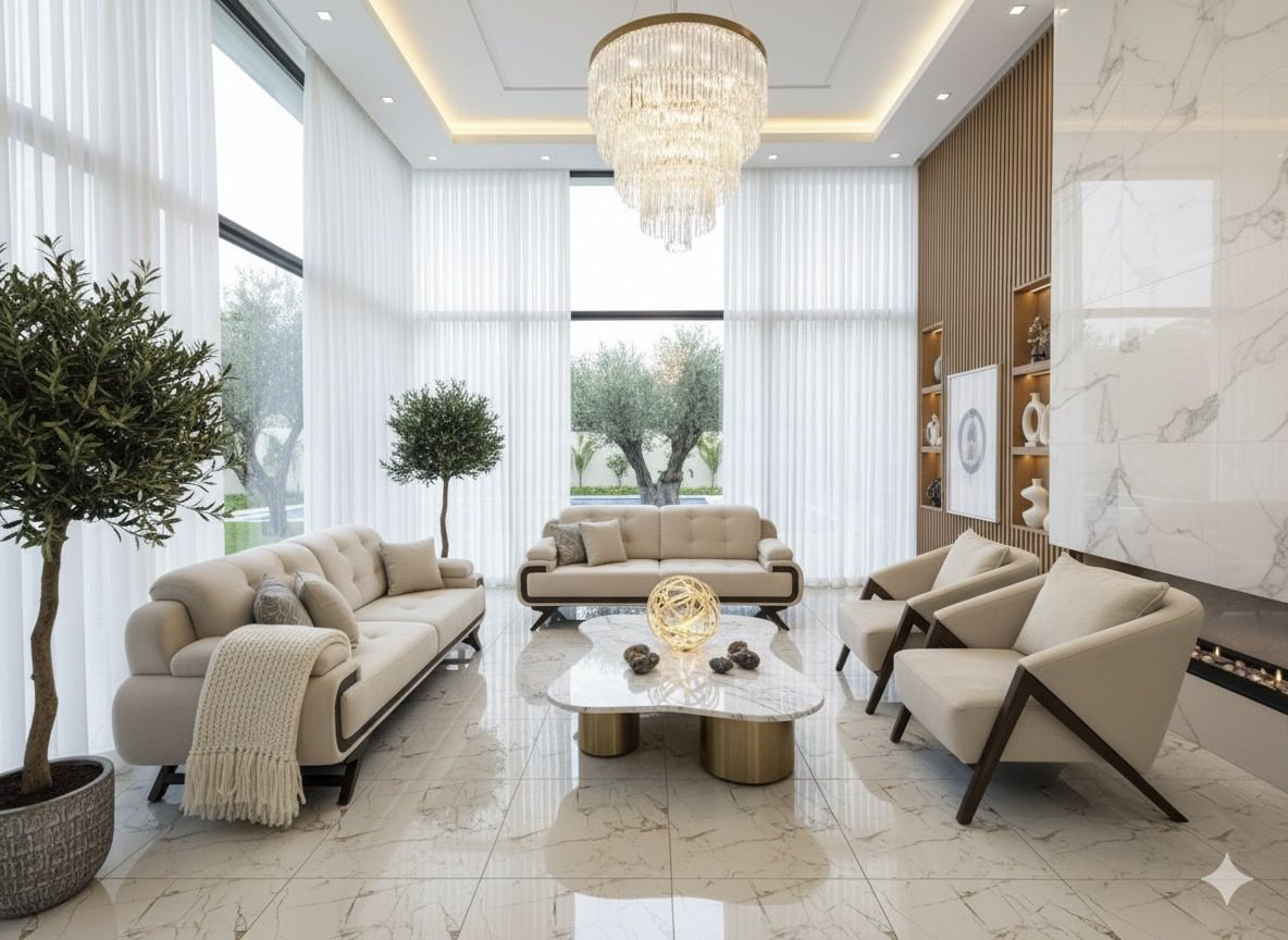 طقم كنب محلي (كروز) 7 مقاعد