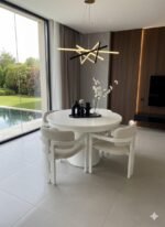 ⁦طاولة سفره دائري 001⁩ - الصورة ⁦2⁩