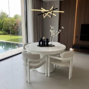 طاولة سفره دائري رجل برميل مع فتحه