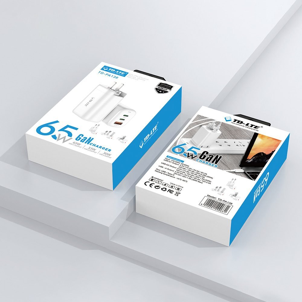 عضمه شاحن 65W GAN